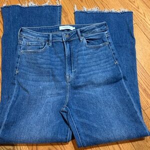 Hidden Jeans Size 31 (12) Excellent Used Condition, High Waist Slit Hem Flare